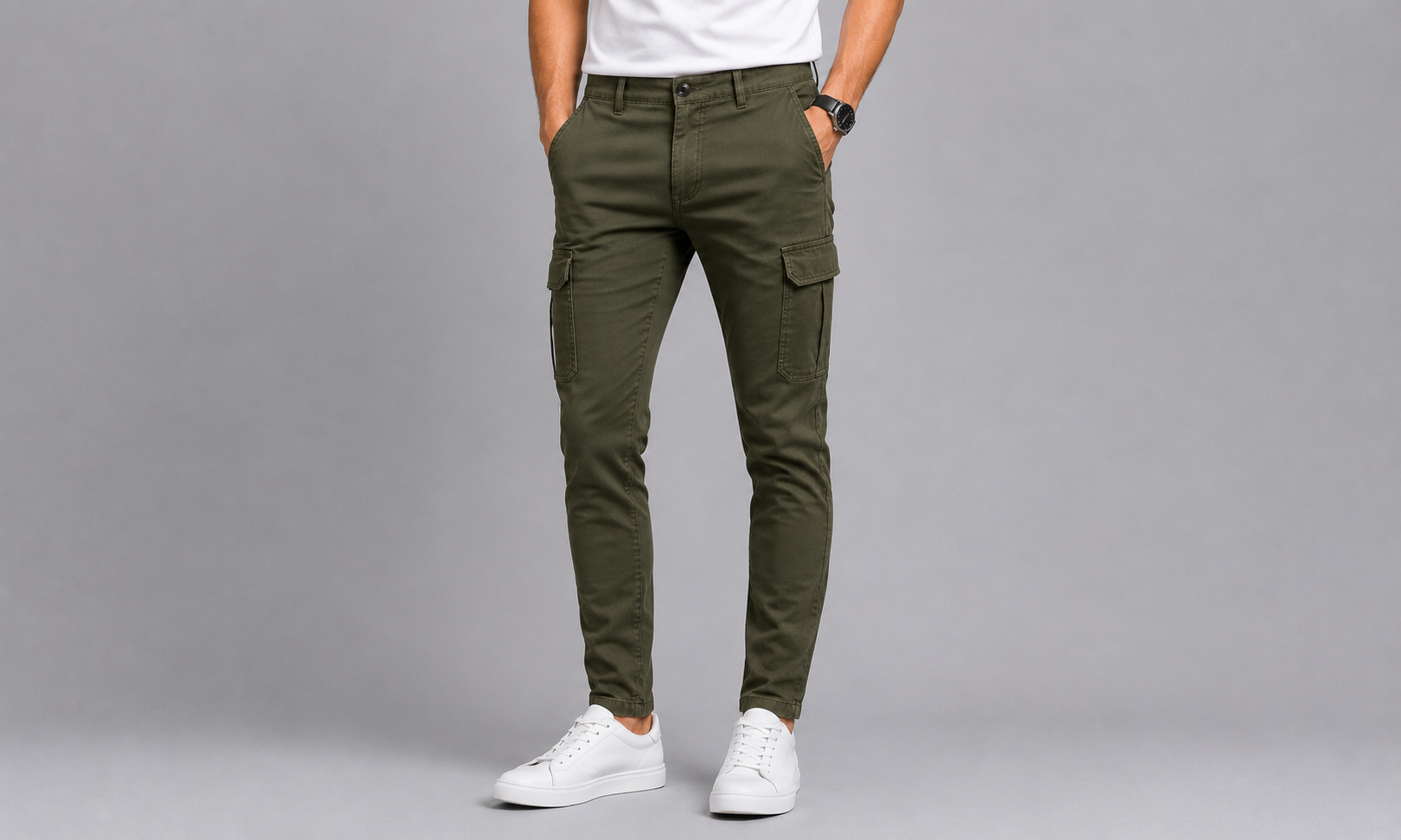 Slim Cargo Pants